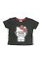 Kinder-T-Shirt Schwarz
