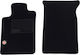 Autopataki Front Mats 2pcs for Fiat Barchetta Black