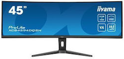 Iiyama ProLite XCB4594DQSN-B1 Ultrawide VA HDR Curved Gaming Monitor 44.5" 5120x1440 165Hz με Χρόνο Απόκρισης 0.8ms GTG