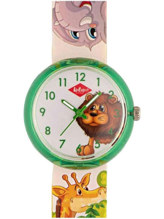 Lee Cooper Kids Analog Watch with Rubber/Plastic Strap Multicolour