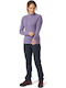 Fleece Jachetă de damă în Violet Culoare