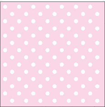 Party Napkins Pink 25x25cm. 1pcs