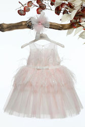 Mi Chiamo Pink Baptism Dress