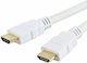 Techly Cable HDMI male - HDMI male 5m Λευκό