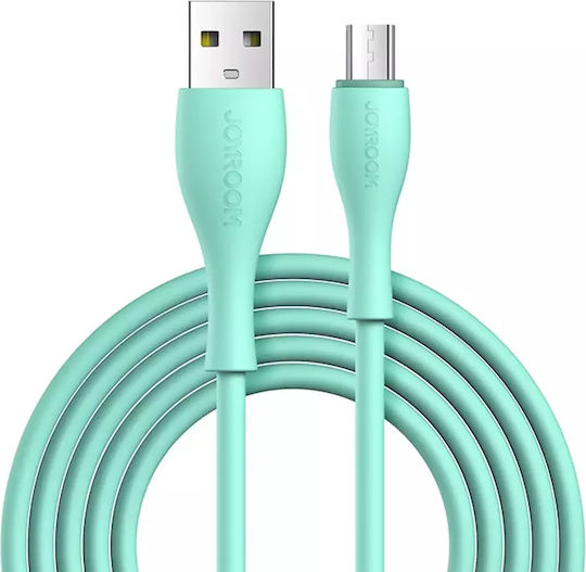Joyroom Regular USB 2.0 to micro USB Cable Πράσινο 2m