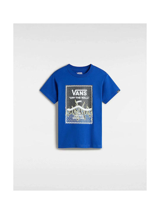 Vans Kinder-T-Shirt Blau