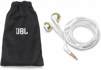 JBL Tune 205 In-ear Handsfree Ακουστικά με Βύσμα 3.5mm Λευκό