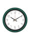 Wall Clock Plastic Green Ø40cm