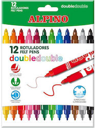 Alpino Μαρκαδόροι Σετ 12 χρώματα Alpino Μαρκαδόροι Σετ 12 χρώματα