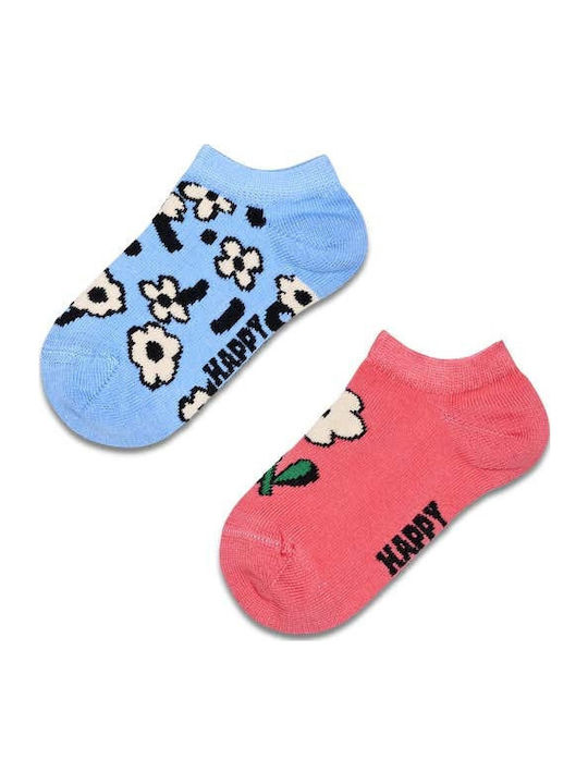 Happy Socks Kids' Ankle Socks Kids EMBRIME 2 Pairs