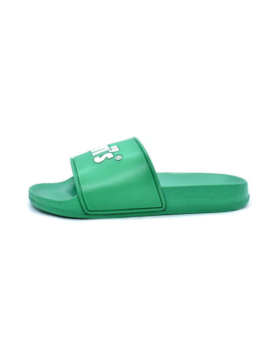 Levi's Παιδικές Σαγιονάρες Slides Πράσινες