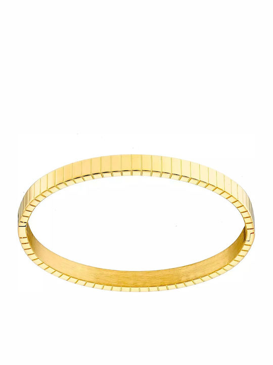 Oxzen Women's Bracelet Handcuffs made of Steel Gold Plated