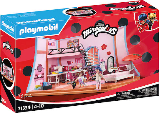 Playmobil Miraculous Marinette's Room for 4+ years old