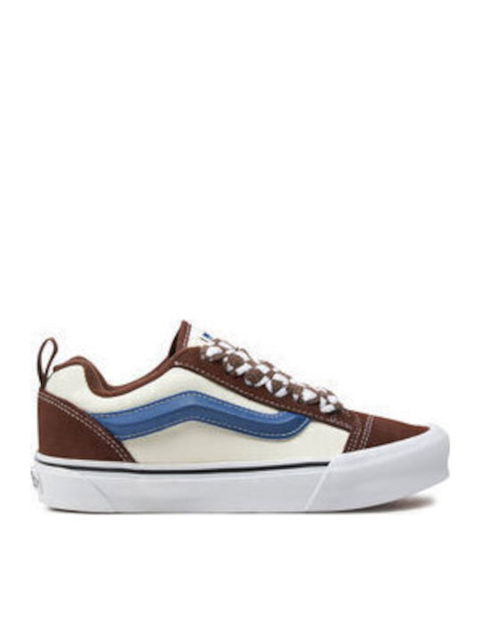 Vans Knu Skool Дамски Флатформи Маратонки Кафяв