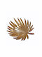 Art et Lumiere Ceramic Decorative Platter Gold 39x35.5x11cm