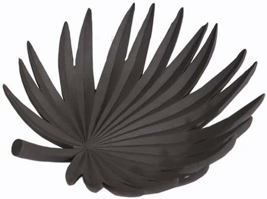 Art et Lumiere Dekorative Platte Keramik Schwarz 1Stück 39x35.5x11cm