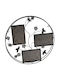 Home&Styling Collection Metallischer Fotorahmen mit Schwarzem Rahmen