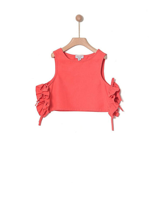 Yell Oh! Kids Blouse Sleeveless Red