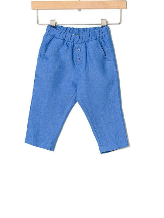 Yell Oh! Kids Linen Trousers Blue