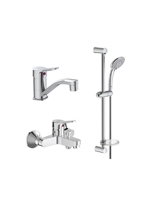 Vidima Mischung Bade- / Duscharmatur Dusche Komplettes Set