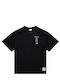 Αθλητικό T-shirt Μαύρο