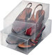 Veltihome Shoe Storage Box in White Colour 30x18.5x9.5cm 2 Pieces