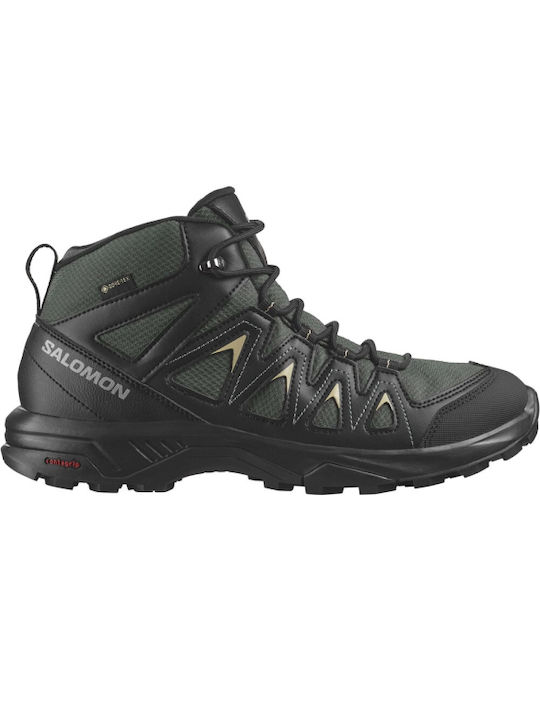 Salomon X Braze Mid Gtx Wasserdicht mit Gore-Tex-Membran Schwarz