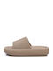 Flache Sandalen für Damen in Braun Farbe