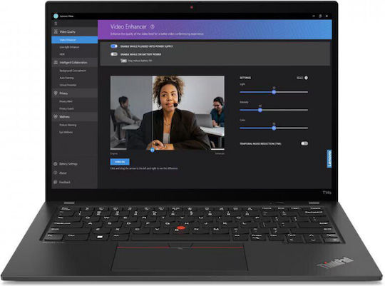 ThinkPad T14s Gen 4 (Intel) 14" OLED (i7-1355U/32GB/1TB SSD/W11 Pro) Deep Black (US Keyboard)
