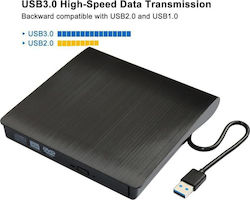 CoreParts Externer Optisches Laufwerk Aufnahme/Wiedergabe DVD/CD für Schreibtisch / Laptop Schwarz CoreParts Externer Optisches Laufwerk Aufnahme/Wiedergabe DVD/CD für Schreibtisch / Laptop Schwarz