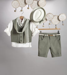 New Life Baptism Suit Khaki 6 Pieces