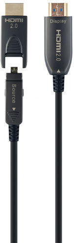 Cablexpert HDMI 2.0 Premium High Speed 4K 60Hz HDR Cable HDMI Male - HDMI Male 50m Black