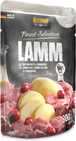 Belcando Lamm Wet Food Dogs in Pouches with Lamb 300gr
