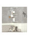Raft Perete Rory Alb 22x51x109cm