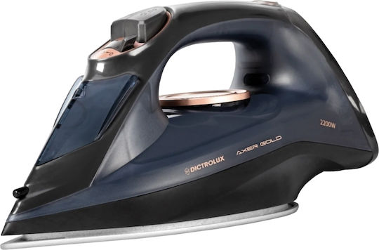 DictroLux 877905 Fier de Călcat cu Aburi 2200W cu Talpă Ceramică