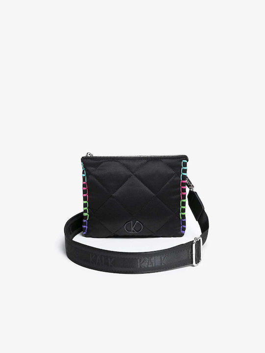 KALK Damen Tasche Crossbody Schwarz