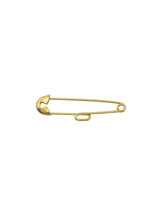 Child Safety Pin made of Gold 9K