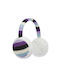 Earmuffs Knitted Purple