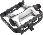 Wellgo Flat Bicycle Pedals Silver