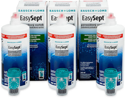 Bausch & Lomb EasySept Contact Lens Solution 3x360ml