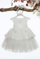 Mi Chiamo White Baptism Dress