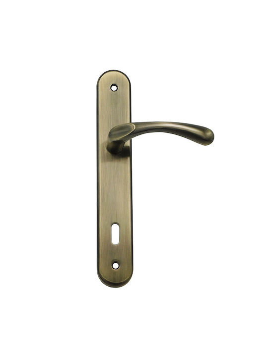 Interior Door Handle 906/90mm Antique Bronze Matte (pair)