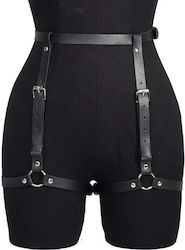 Ζαρτιέρα Harness Ρυθμιζόμενη Goth Μαύρη