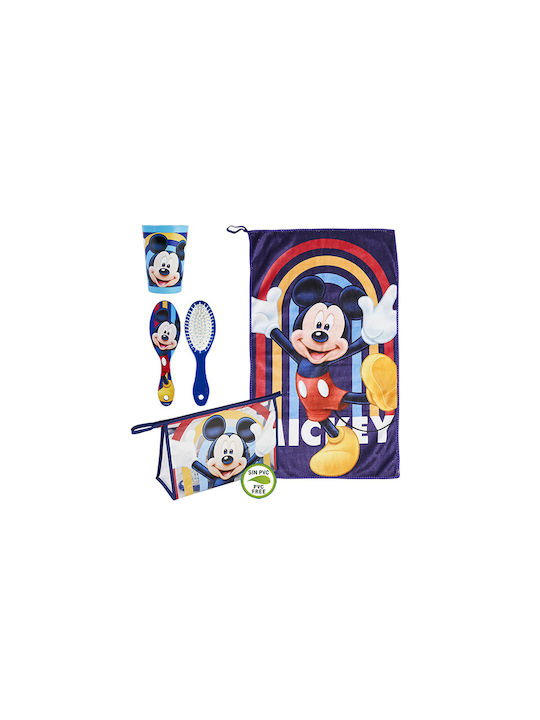 Disney Kids Hair Brush Set Mickey Mouse