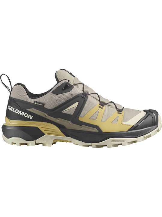 Salomon X Ultra 360 GTX Herren Wanderschuhe Wasserdicht mit Gore-Tex Membran Beige