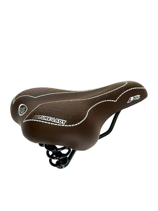 Monte Grappa Brown Bicycle Saddle City