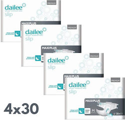 Dailee Slip Πάνες Ακράτειας Medium 4x30τμχ