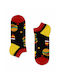 NODO Men's Patterned Socks Black