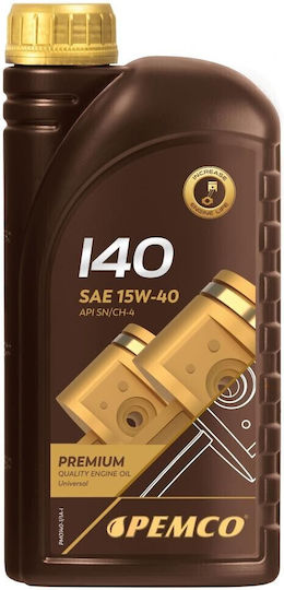 Pemco 15W-40 Λάδι Σκάφους 4T 1lt