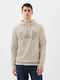 GAP Men's Sweatshirt Unbleached White